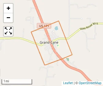 Area schools map